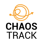 chaos track black on white vertical